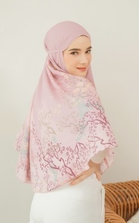 Instant Hijab HAZZA BERGO ROSY PINK