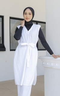 Rompi Valeeqa Vest Outer White M16307 R49S2