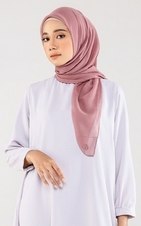 Hijab Polos Malicca Basic Scarves Grape