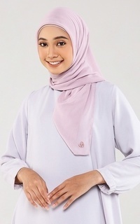 Plain Scarf Malicca Basic Scarves Light Lilac