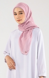 Hijab Polos Malicca Basic Scarves Blush