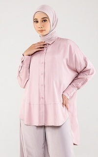 Shirt Longline Basic Shirt