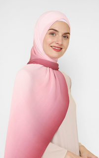 Pashmina LIMITED EDITION Pleated Pashmina - Ombre Pink