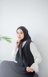 Hijab Polos HIJAB AIRY VOAL SQUARE