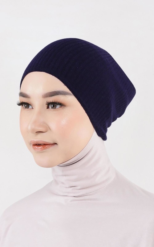 Ciput - Knitted Bandana Navy - Navy