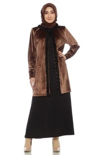 Cardigan Outer Velvet Shilla