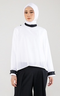 Blouse Blouse Shallow Black&White