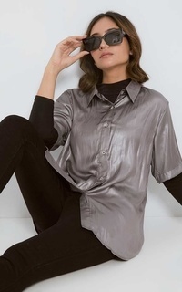 Kemeja Oversize Gemi Shirt 