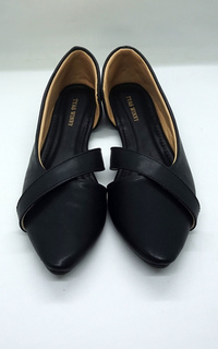 Sepatu Celline Flatshoes Black 