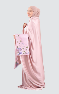 Praying Set Mukena Maharis Dusty Pink