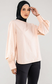 Ruby Blouse - Peach