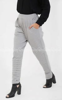 Pants Jogger Rimple Pants Grey Grey-46381