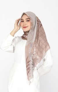 Hijab Motif RONA SCARF CREAM