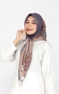 Printed Scarf RONA SCARF UNGU