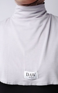 Inner Shirt DC006 Manset Leher Neck Cover + Bando Silver Silver-464016