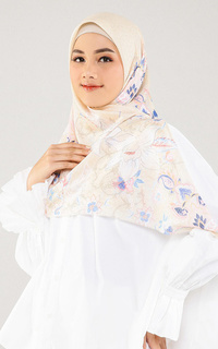 Hijab Motif Belle Series Lemon