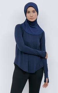 Hijab Instan Active Hijab Dama X Vala Navy