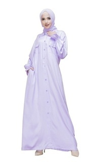 Long Dress Ermina Dress -  Pastel Lilac M