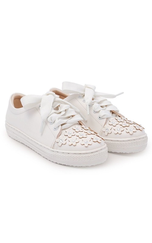 Shoes - ALINE SNEAKERS - WHITE
