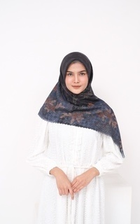 Hijab Motif DIANNOVA SCARF BLACK