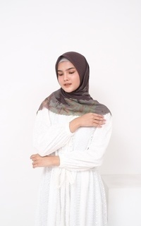 Printed Scarf CAPILLUS SCARF CHOCO