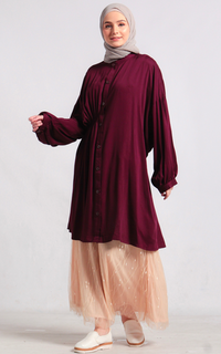 Tunic Kalwa Tunik Maroon