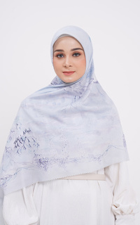 Hijab Motif Spring Series Large - Swan Lake