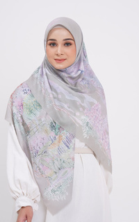 Printed Scarf Spring Series Large- Spearmint