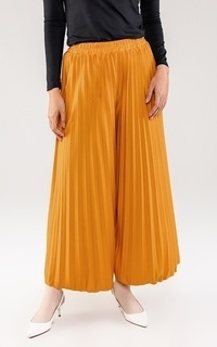 Pants Pleats Cullote Mustard