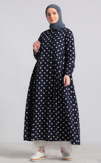 Long Dress Kalena Navy Dress