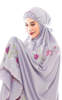 Praying Set Mukena Bordir Elisa Abu-467165