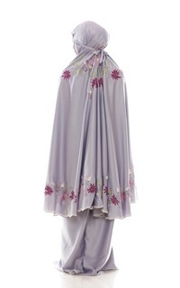 Praying Set Mukena Bordir Elisa Abu-467166