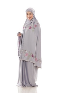 Praying Set Mukena Bordir Elisa Abu-467167
