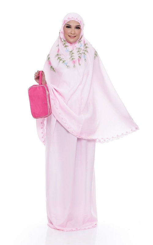 Mukena - Mukena Travelling Hanifa - Pink