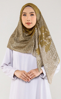 Printed Scarf Alula Merigold (Voal Square)