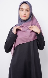 Hijab Motif ZV017 Hijab Segiempat Zava Voal Moca Purple