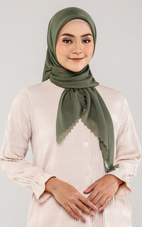 Hijab Polos Sage