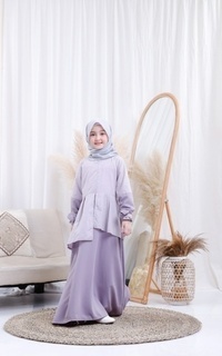 Gamis Gamis ghaniyah anak plum