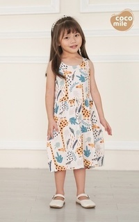 kids' clothing Dress Jersey Giraffe