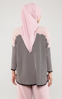 Blus Ella Blouse Pink Dark Pink-472790