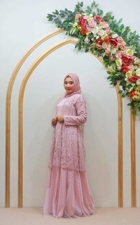 Gamis Jenaira Longdress Pink