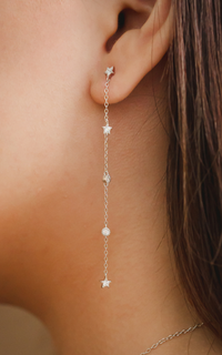 Jewelry Aeroculata Lori Earrings - Silver