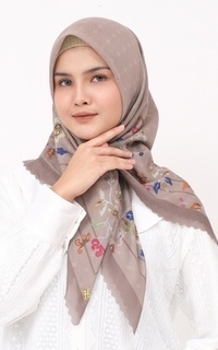 Printed Scarf ALYSSA SERIES WOOD