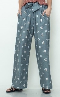 Pants Kulot Gray Stone