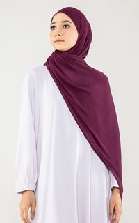 Pashmina Everyday Pleated Shawl - Burgundy