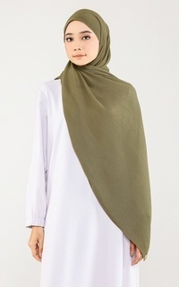 Pashmina Everyday Pleated Shawl - Moss