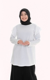 Blouse Ukh Top Basic White