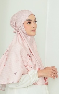 Printed Scarf Virya Series -Rose Pink