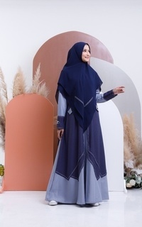 Long Dress Gamis Nadine Dewasa XL