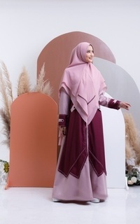 Long Dress Gamis Nadine Dewasa L